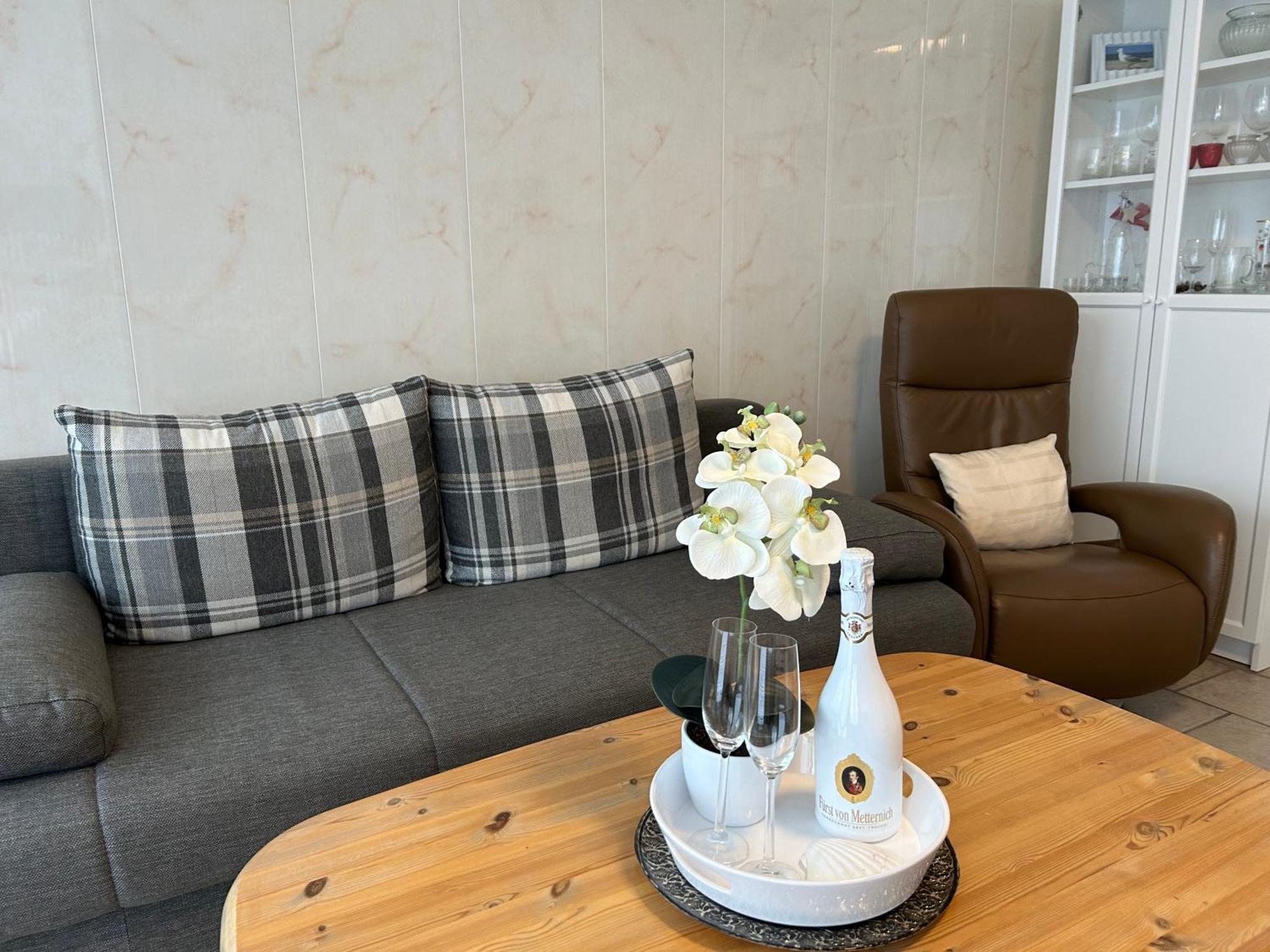 Ferienwohnung Buhne 33 후크질 외부 사진